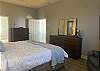 Master bedroom with King and ensuite bath.