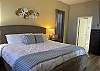 King bed in Ensuite upstairs Master Bedroom