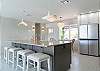 Breakfast bar with seating for 4