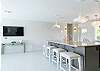 Great flow from the kitchen into the living area making memories a family or group