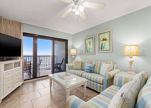 Commodore 702: 1BR Beachfront Condo with Winter Rates – Peaceful Beach Views