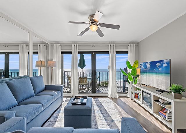 403-Gulf-Front 2BR | Balcony, Newly Remodeled + VIP Beach Service