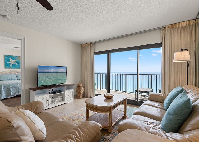 1108 – Spacious 2-Bedroom Beachfront Condo with Balcony | Sleeps 8