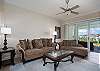 Living Room Leads out to the balcony. 