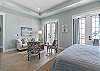 King Primary Suite on the 2nd Floor with Private Balcony and Ensuite 