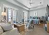King Primary Suite on the 2nd Floor with Private Balcony and Ensuite 