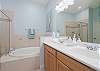 Enormous master bath with soaking tub!!