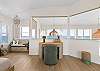 3rd Floor Primary King Bedroom Suite with Desk &  Ocean Views!