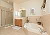 Master Bath with Walk-in Shower & Soaking Tub