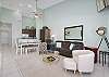 Open and Airy feel with Vaulted ceilings from being on the top floor.