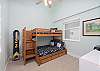 3rd Bedroom features Twin over Full Bunk with Trundle