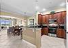 Everyone can gather in the kitchen/dining/living spaces. 