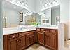 Primary King Ensuite with soaking tub and separate shower.