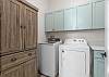 convenient large laundry room