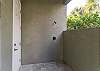 Outdoor Shower to wash away the sand from your beach day.