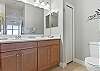 Master Bathroom with double vanities.