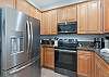 Kitchen has both a Keurig and a drip coffee maker to brew up your morning cup of coffee. 