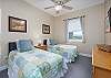 3rd Bedroom with 2 Twin Beds