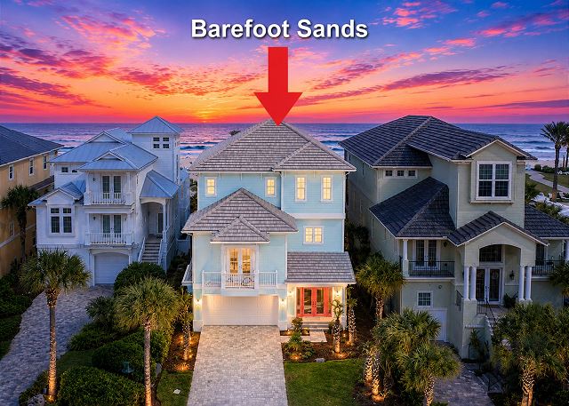 Barefoot Sands Oceanfront Heated Pool Home