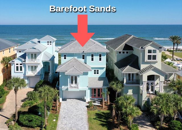Welcome to Barefoot Sands, Brand NEW Direct Oceanfront Pool Home in Cinnamon Beach!