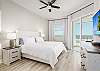 King Master Suite With Private Slider And Picture Window Provides Amazing Panoramic Ocean Views!