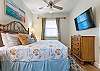 2nd Bedroom also features a King bed and TV