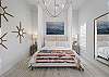 American Elegance: 1st Floor Master Bedroom featuring King Bed and patriotic details.