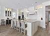 Kitchen on the ground level.