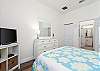 Queen Bedroom with TV.