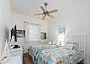 3rd Bedroom features 2 Twin beds and TV.