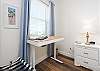 King Master Suite with access to the balcony.
