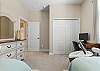 3rd Bedroom features 2 Full Beds and Desk with 3rd Bathroom next door.