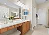 Master Ensuite with Dual Vanities, Soaking Tub and Separate Shower.