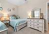 3rd Bedroom features 2 Full Beds and Desk with 3rd Bathroom next door.