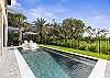 Private Pool gets lovely afternoon sun which is perfect to lounge in the pool's sun shelf.