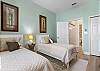 3rd Bedroom features 2 Twin Beds