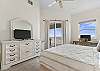 King Primary suite with sliding glass door to the Oceanfront Balcony!