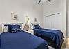 3rd bedroom features 2 Twin Beds