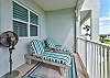 Feel the ocean breezes while you lounge or read a book. 