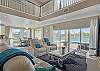 Sliding Glass doors lead right out to the patio and pool. 