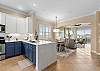 Open Concept Kitchen, Dining and Living room make this an ideal space for everyone to gather in. 