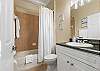 3rd Bathroom with Shower/Tub combo is right by the 3rd bedroom. 
