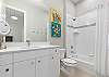 En-suite full bath. 