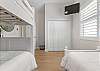3rd Bedroom features a Bunkbed and separate Twin bed. 