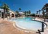 Cinnamon Beach Clubhouse with gradual slope entry pool. 