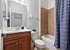 2nd Full Bathroom with Shower/Tub combo.