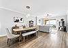 Dining and living room