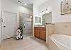 King Ensuite with Soaking Tub and Separate Shower!