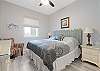 The 2nd Bedroom showcases another King bed and TV. 