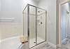 Master Bathroom Features Soaking Tub and separate Shower.